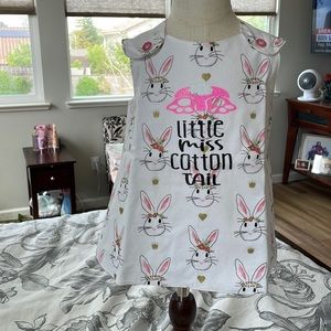 Easter pinafore dress size 9-12months